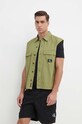 Calvin Klein Jeans koszula bawełniana bawełna zielony J30J325249