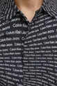 μαύρο Βαμβακερό πουκάμισο Calvin Klein Jeans