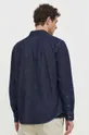 σκούρο μπλε Βαμβακερό πουκάμισο Abercrombie & Fitch