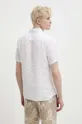bela Lanena srajca Abercrombie & Fitch