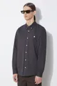 gray Carhartt WIP shirt Longsleeve Madison Shirt