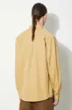 Carhartt WIP camicia in cotone Longsleeve Madison Shirt beige