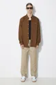 Carhartt WIP cotton shirt Longsleeve Madison Shirt brown