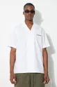 white Carhartt WIP shirt S/S Delray Shirt