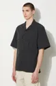 black Carhartt WIP shirt S/S Evers Shirt