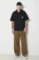 Carhartt WIP camicia S/S Craft Shirt nero