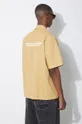 бежов Памучна риза Carhartt WIP S/S Link Script Shirt