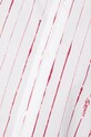 Marcelo Burlon koszula bawełniana County Pinstripes Over Shirt CMGG004S24FAB0010128 biały