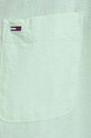 Tommy Jeans koszula z domieszką lnu DM0DM18962