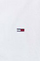 Βαμβακερό πουκάμισο Tommy Jeans DM0DM19134 λευκό AW24