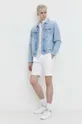 Odzież Tommy Jeans koszula bawełniana DM0DM19134 biały