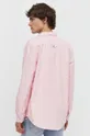 ροζ Βαμβακερό πουκάμισο Tommy Jeans
