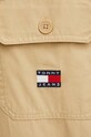 Tommy Jeans koszula bawełniana DM0DM18887 beżowy