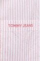Tommy Jeans cămașă din bumbac DM0DM18956 roz