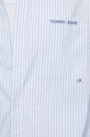 Tommy Jeans cămașă din bumbac albastru DM0DM18956