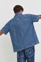 Ρούχα Τζιν πουκάμισο Tommy Jeans DM0DM18957 μπλε