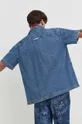 Rifľová košeľa Tommy Jeans 100 % Bavlna