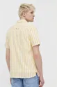 sárga Tommy Jeans lenvászon ing