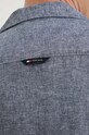 Сорочка з домішкою льону Tommy Jeans DM0DM18963 сірий