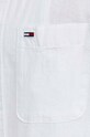 Tommy Jeans koszula z domieszką lnu DM0DM18964 biały SS24