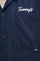Tommy Jeans camasa DM0DM18945 bleumarin SS24