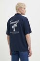 Košeľa Tommy Jeans tmavomodrá DM0DM18945