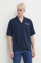 Tommy Jeans camasa DM0DM18945 bleumarin