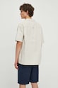 Одежда Хлопковая рубашка Tommy Jeans DM0DM18969 бежевый