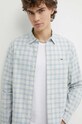 Tommy Jeans koszula bawełniana beżowy DM0DM18976