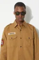 Human Made camasa din bumbac Boy Scout Shirt De bărbați