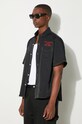 Human Made camasa Dragon S/S Shirt negru HM27SH016