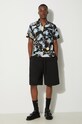 Рубашка Human Made Graphic Aloha HM27SH024 чёрный SS24
