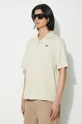 beige Fred Perry cotton shirt Pique Texture Revere Collar Sh