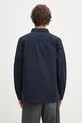 Abbigliamento Barbour camicia in cotone Bidlam Overshirt MOS0368 blu navy