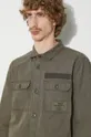 Barbour camicia in cotone Bidlam Overshirt Uomo