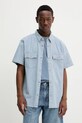 Oblečení Bavlněná košile Levi's A5722 modrá