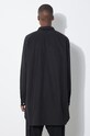 Odjeća Pamučna košulja Rick Owens Jumbo DU01D1297.P.09 crna