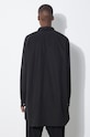 Oblečení Bavlněná košile Rick Owens Jumbo DU01D1297.P.09 černá