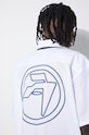 AMBUSH cotton shirt Circle Emblem S/S Shirt BMGG001S24FAB0010145 white