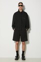 AMBUSH cotton shirt Boxy Fit Longleeve Denim Shirt BMYD002S24DEN0011100 black SS24
