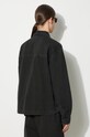 Clothing AMBUSH cotton shirt Boxy Fit Longleeve Denim Shirt BMYD002S24DEN0011100 black