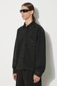 AMBUSH cotton shirt Boxy Fit Longleeve Denim Shirt black BMYD002S24DEN0011100