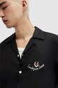 AllSaints koszula CHANCEUX MS542Z czarny SS24