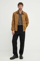 Bavlněná košile A.P.C. chemisette lloyd COGXP.H12495.LZZ černá SS24