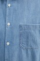 Rifľová košeľa A.P.C. chemise math COGXX.H12584.IAB modrá