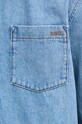 A.P.C. camasa jeans surchemise vittorio brodee COGYH.H02837.IAB. albastru