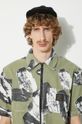 Market cotton shirt Talus Work Shirt 369000152 green