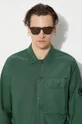 πράσινο Βαμβακερό πουκάμισο C.P. Company Ottoman