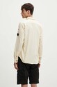 Odzież C.P. Company koszula bawełniana Gabardine Pocket 16CMSH157A002824G beżowy
