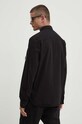 Odzież C.P. Company koszula bawełniana Gabardine Pocket 16CMSH157A002824G czarny